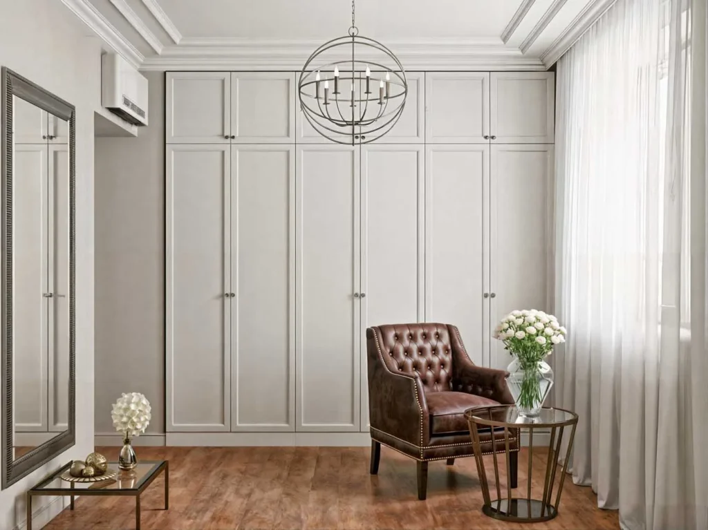 shaker-fitted wardrobe designed for bedroom storage