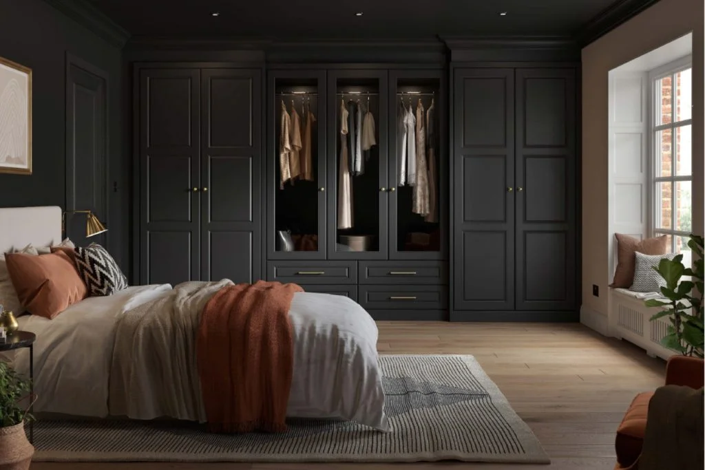 shaker-fitted wardrobe designed for bedroom storage