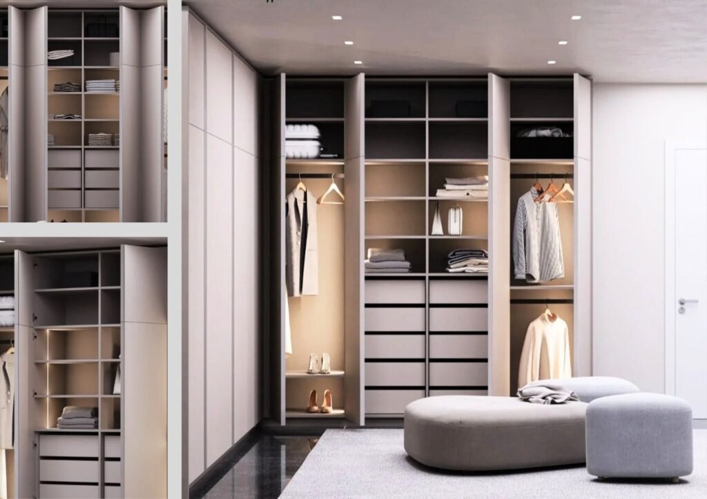 fitted hinged wardrobe doors